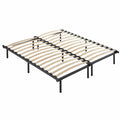 Meuble polyvalent, 90 x 200 cm, extensible, avec sommier, coloris noir, 180 x 200 cm, pour les espaces de vie
